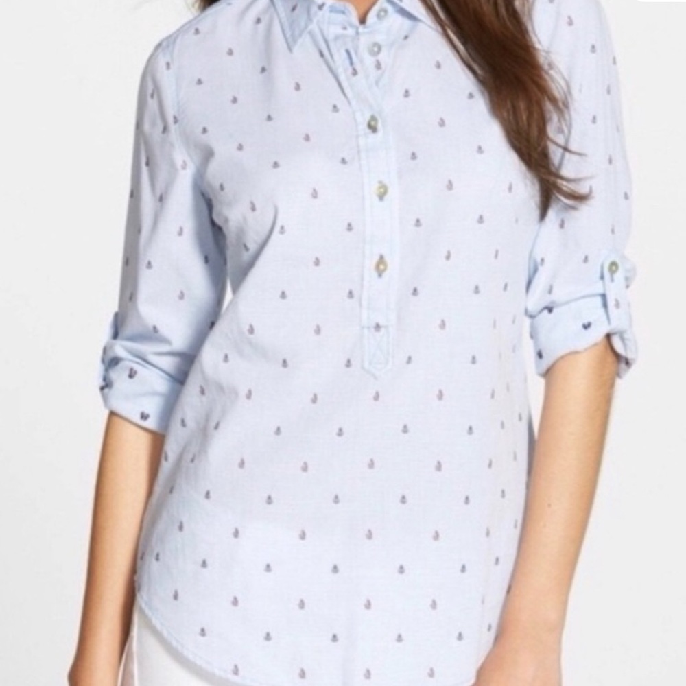 Vineyard Vines Anchor and Sailboat Popover
